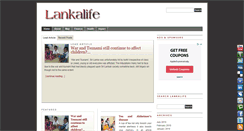 Desktop Screenshot of lankalife.com